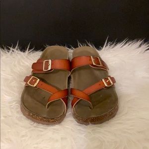 Madden Girl Bryceee Brown Sandals